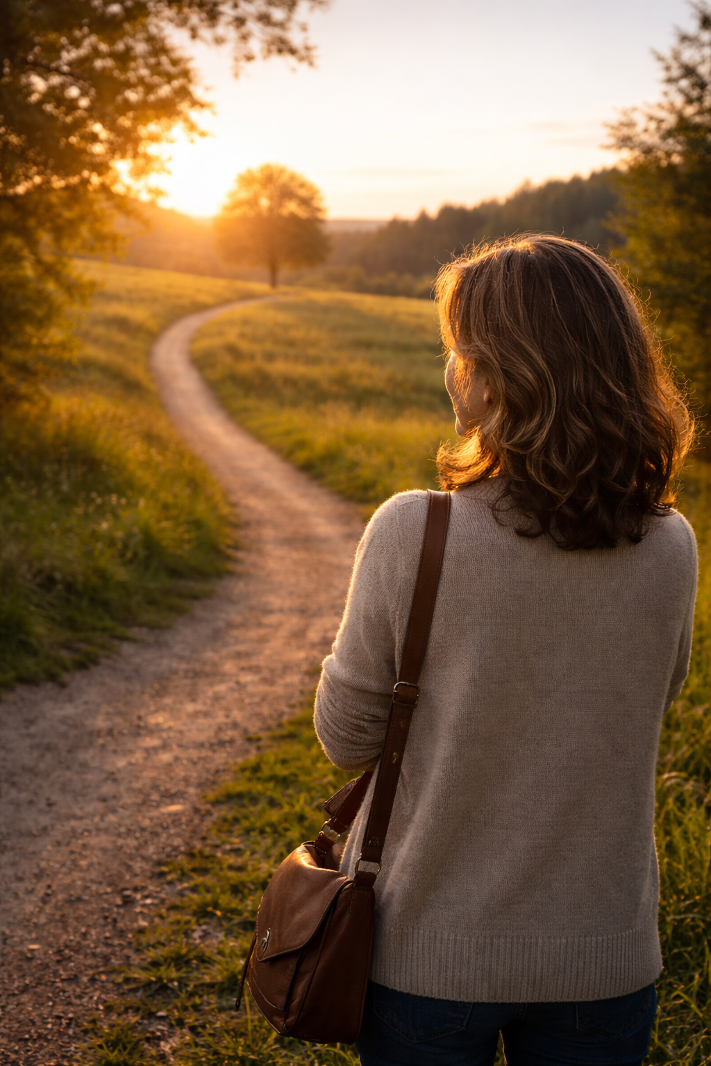 Woman-at-crossroads-looking-into-distance